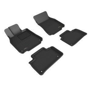 Lexus LS460 Floor Mats - 3D MAXpider - Kagu - Black - `13-`17